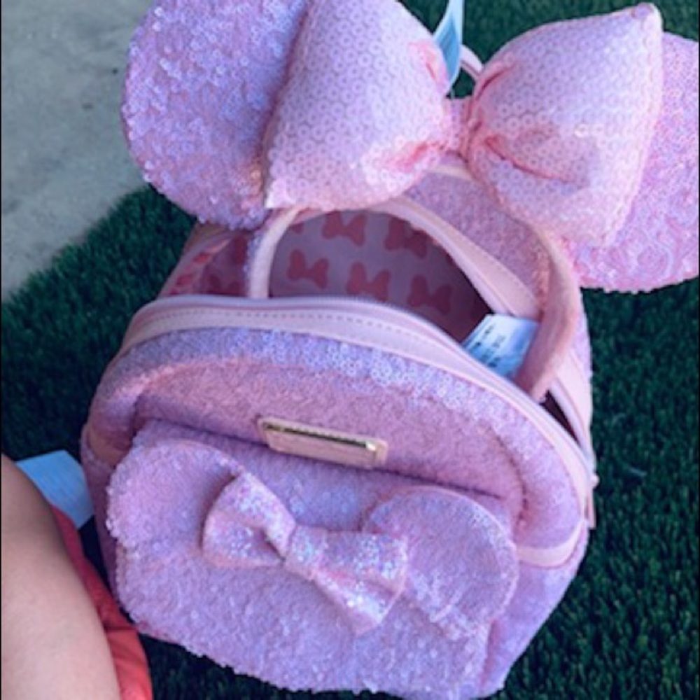 Loungefly backpack new with tags and matching ears